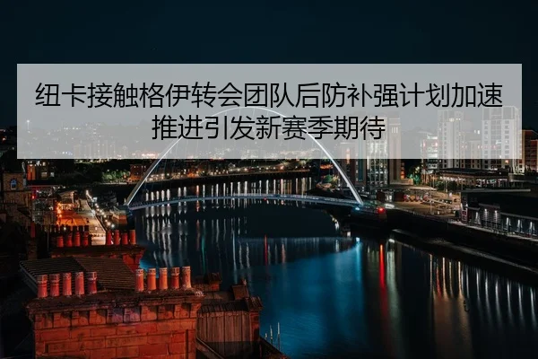 纽卡接触格伊转会团队后防补强计划加速推进引发新赛季期待